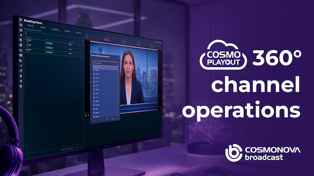 Хмарний плейаут із управлінням телеканалом на 360° - Фото