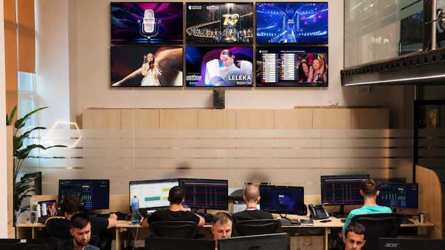 Cosmonova Broadcast Supported the Eurovision Live Broadcast - Photo