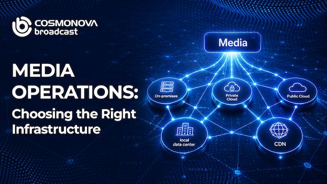 Media Infrastructure for Broadcast,  OTT & Streaming - Photo