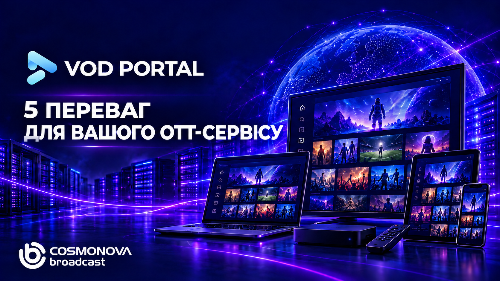 VOD Portal: ваш OTT-сервіс від запуску до розвитку - Фото