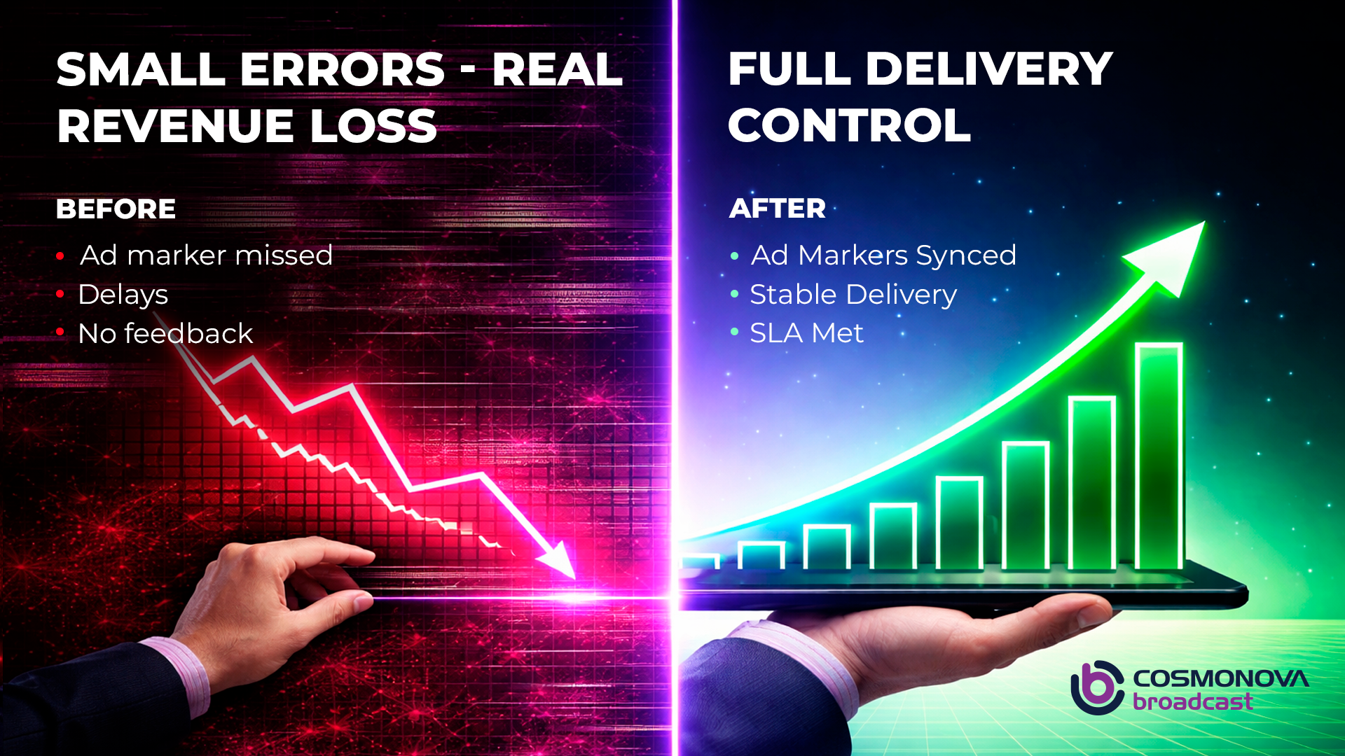 From Errors to Control: Stabilizing Broadcast Operations - Photo