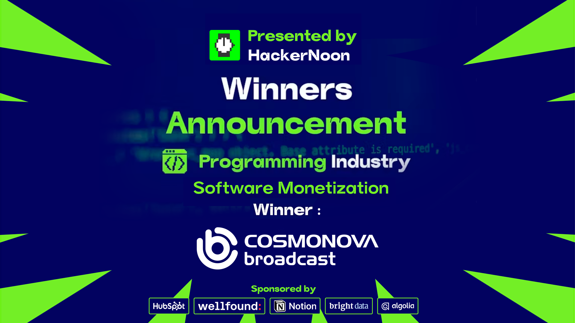 Cosmonova Broadcast перемагає в категорії Software Monetization 2024! - Фото