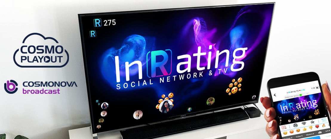 Cosmo PlayOut for signal generation of the InRating interactive TV channel - Photo