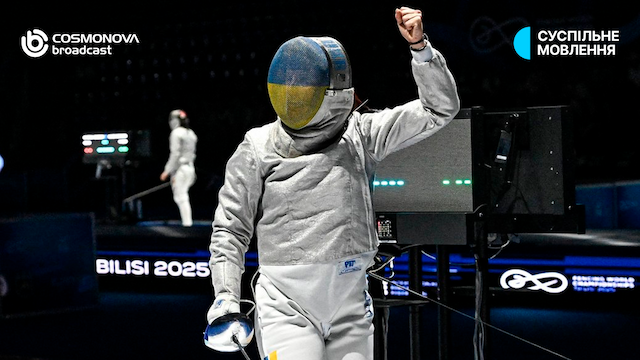 Cosmonova Broadcast доставила сигнал прямої трансляції Кубка України з фехтування - Фото Cosmonova Broadcast доставила сигнал прямої трансляції Кубка України з фехтування - Фото