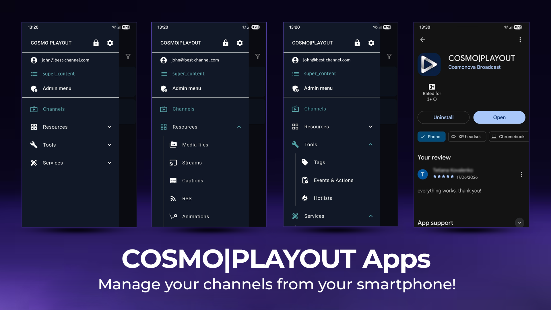 COSMO | PLAYOUT Mobile App Launched for iOS and Android - Photo COSMO | PLAYOUT Mobile App Launched for iOS and Android - Photo