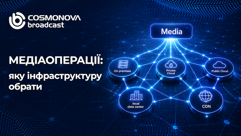 Медіаінфраструктура для мовлення, ОТТ та стримінгу - Фото Медіаінфраструктура для мовлення, ОТТ та стримінгу - Фото