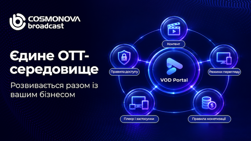 VOD Portal: розвиток ОТТ-сервісу та контроль витрат - Фото VOD Portal: розвиток ОТТ-сервісу та контроль витрат - Фото