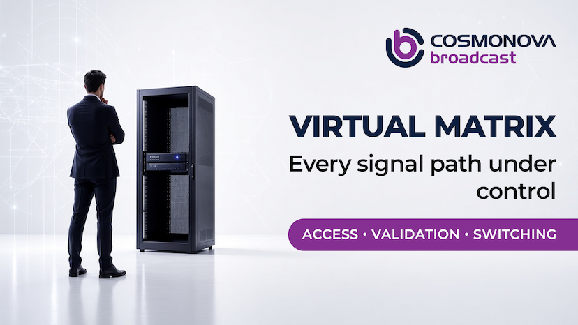 Virtual Matrix: Managed TV Signal Exchange in One Network - Photo Virtual Matrix: Managed TV Signal Exchange in One Network - Photo