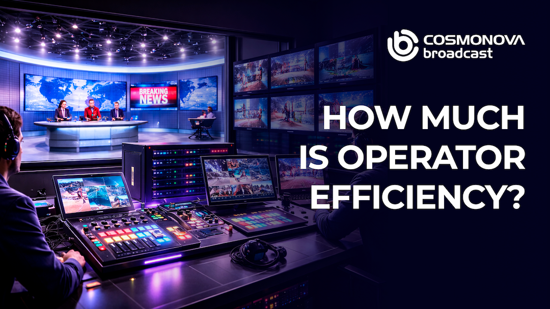 Layout Operator Cosmonova Broadcast - News - Automating Playout: From Routine Tasks to ...